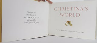 Wyeth at Kuerners and Christina's World. Two volumes