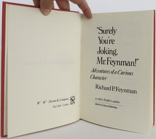 Surely You're Joking, Mr. Feynman!