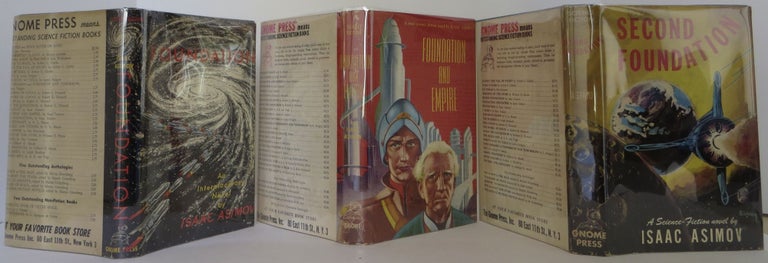 Item #2210308 The Foundation trilogy -- all three books. Isaac Asimov.