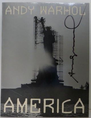 Item #2211206 America. Andy Warhol