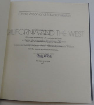 California and the West