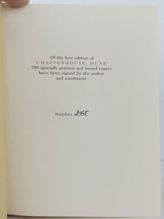 Chapterhouse: Dune
