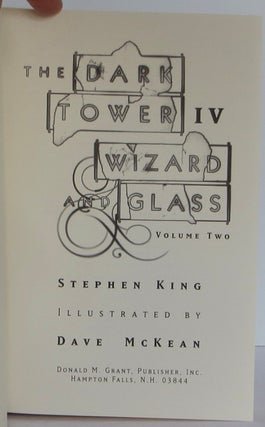 The Dark Tower IV: Wizard and Glass, Two Volumes
