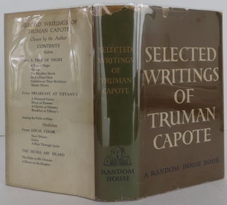 Item #2305120 Selected Writings. Truman CApote