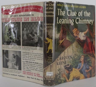 Item #2306039 The Clue of the Leaning Chimney. Carolyn Keene