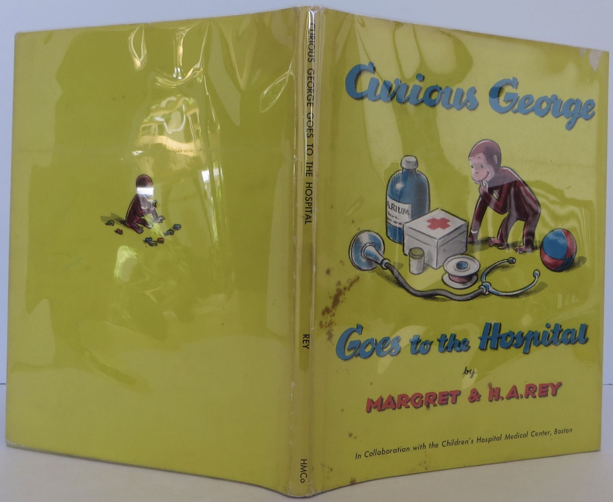Curious George Goes To The Hospital By H.A. Rey – Good Condition Softcover