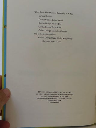 Curious George Goes to the Hospital