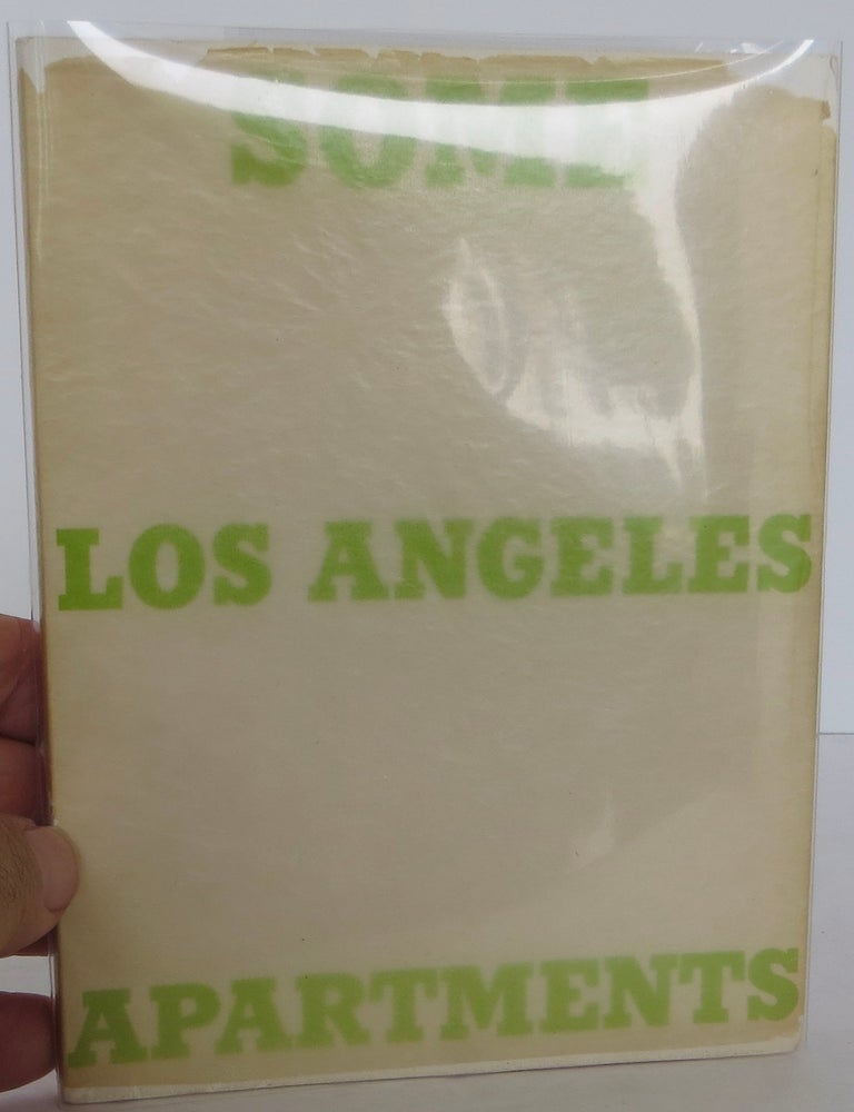 Item #2306079 Some Los Angeles Apartments. Ed Ruscha.
