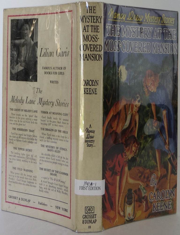Item #2306107 The Mystery at the Moss-Covered Mansion. Carolyn Keene.