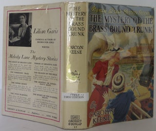 Item #2306108 The Mystery at the Brass Bound Trunk. Carolyn Keene