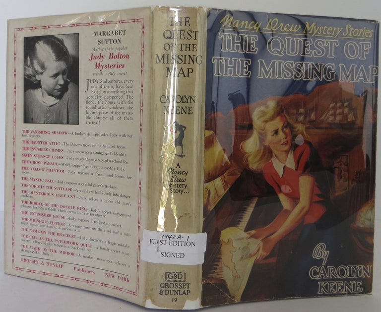 Item #2306117 The Clue of the Missing Map. Carolyn Keene.