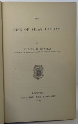 The Rise of Silas Lapham