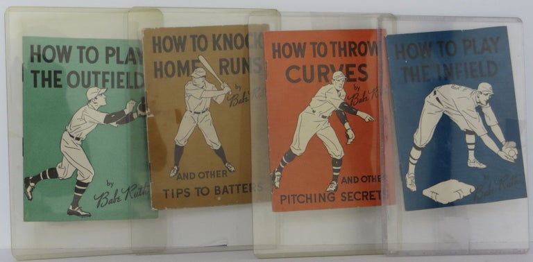 Item #2307116 Babe Ruth Quaker Oats "HowTo" Booklets, set of Four. Babe Ruth.