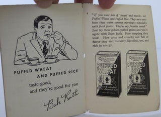 Babe Ruth Quaker Oats "HowTo" Booklets, set of Four
