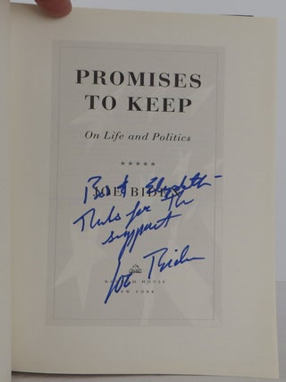 Promises to Keep