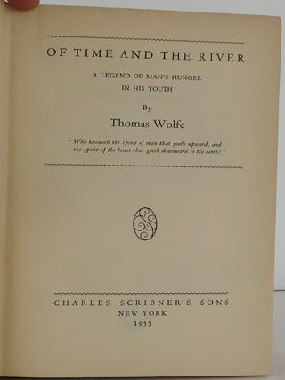 Of Time and the River