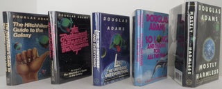 Item #2312105 The Hitchhiker's Guide to the Galaxy-Set of 5 Books. Douglas Adams