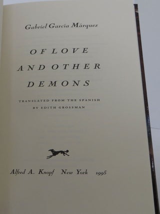 Of Love and Other Demons
