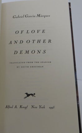Of Love and Other Demons