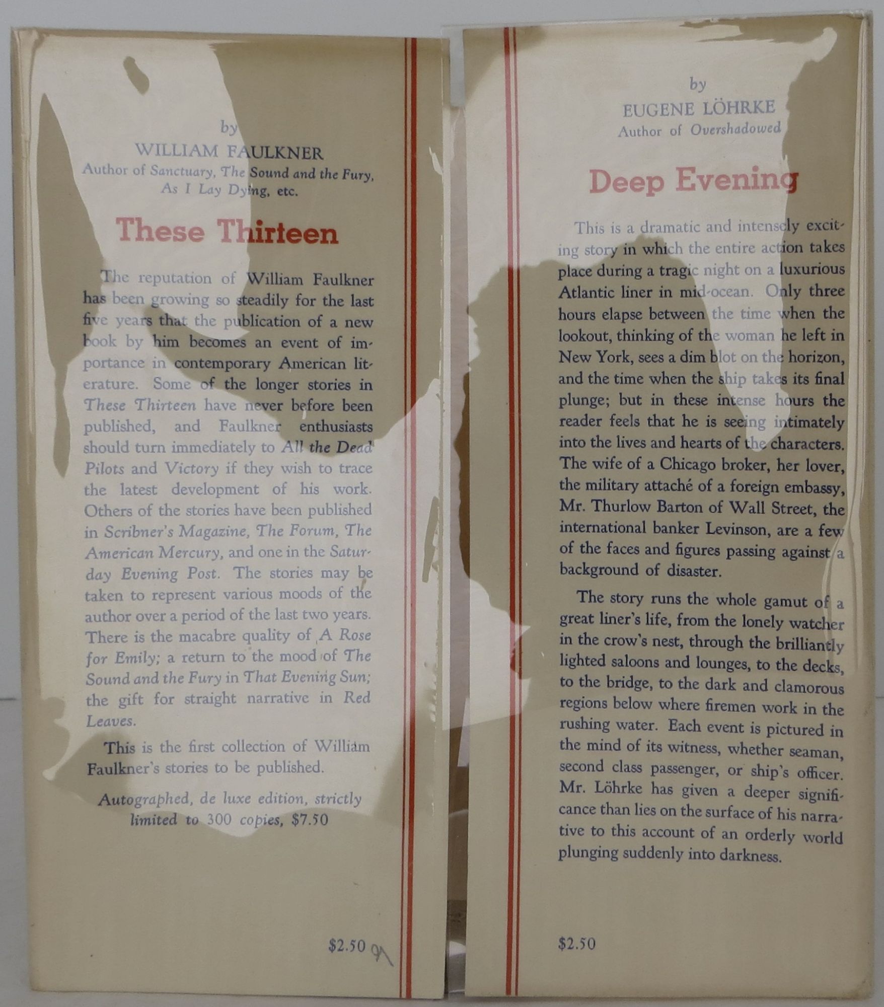 These Thirteen | William Faulkner | first