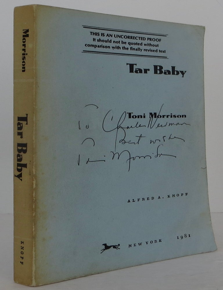Item #2403202 Tar Baby. Toni Morrison.