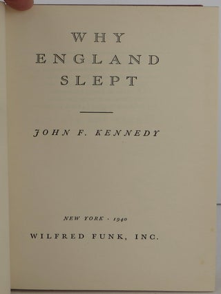 Why England Slept
