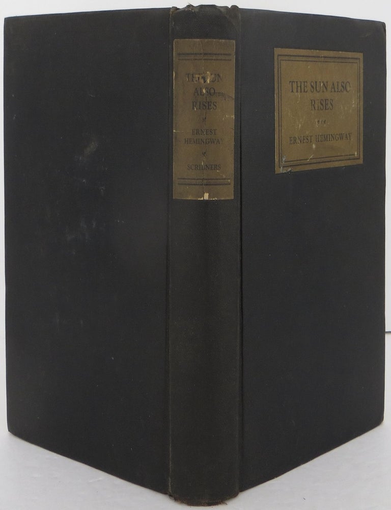 Item #2405103 The Sun Also Rises. Ernest Hemingway.