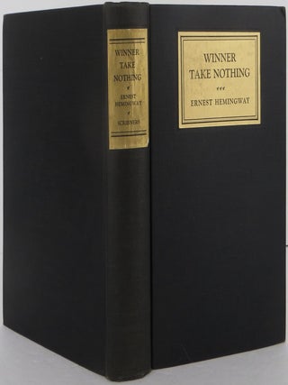 Winner Take Nothing. Ernest Hemingway.