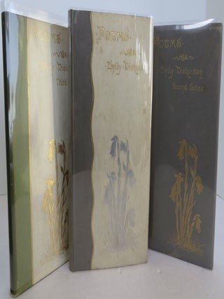 Poems: First, Second and Third Series. Three Volumes. Emily Dickinson.