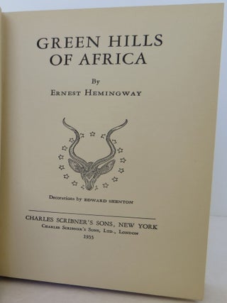 Green Hills of Africa