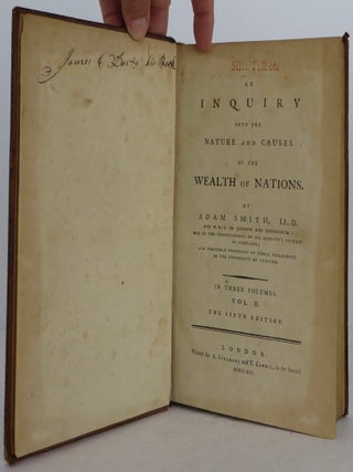 The Wealth of Nations, Three Volumes