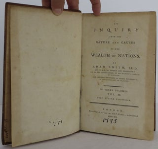 The Wealth of Nations, Three Volumes