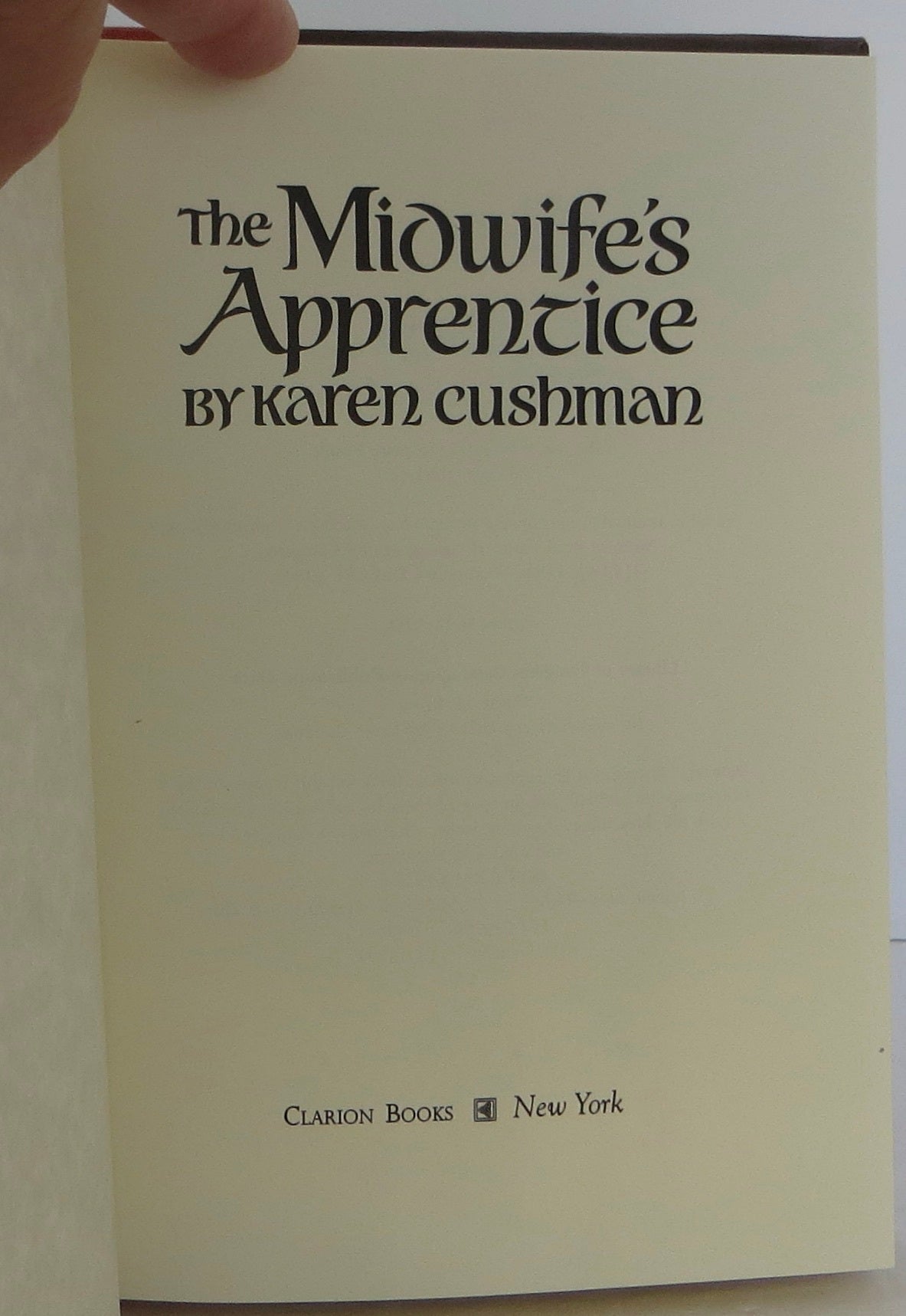 The Midwife's Apprentice Karen Cushman first