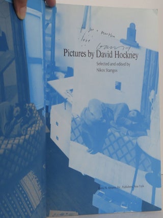 Pictures by David Hockney, Edited by Stangos, Nikos