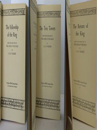 The Lord of the Rings, 3 Volume Set, Mixed Editions