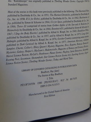 The Stories of Ray Bradbury