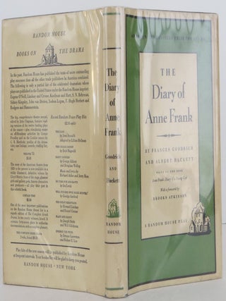 The Diary of Anne Frank, the Play. Frances Goodrich, Albert Hackett.