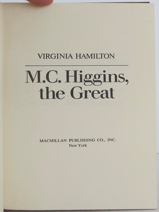 M. C. Higgins, The Great