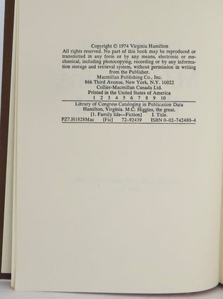 M. C. Higgins, The Great