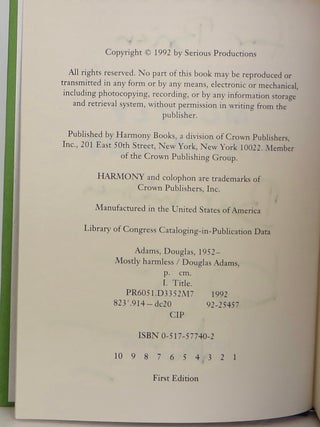 Mostly Harmless