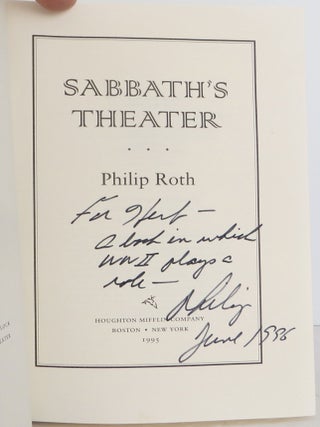 Sabbath's Theater
