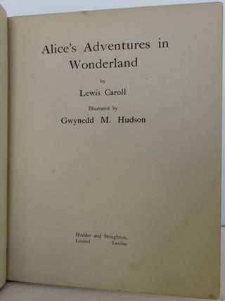 Alice's Adventures in Wonderland
