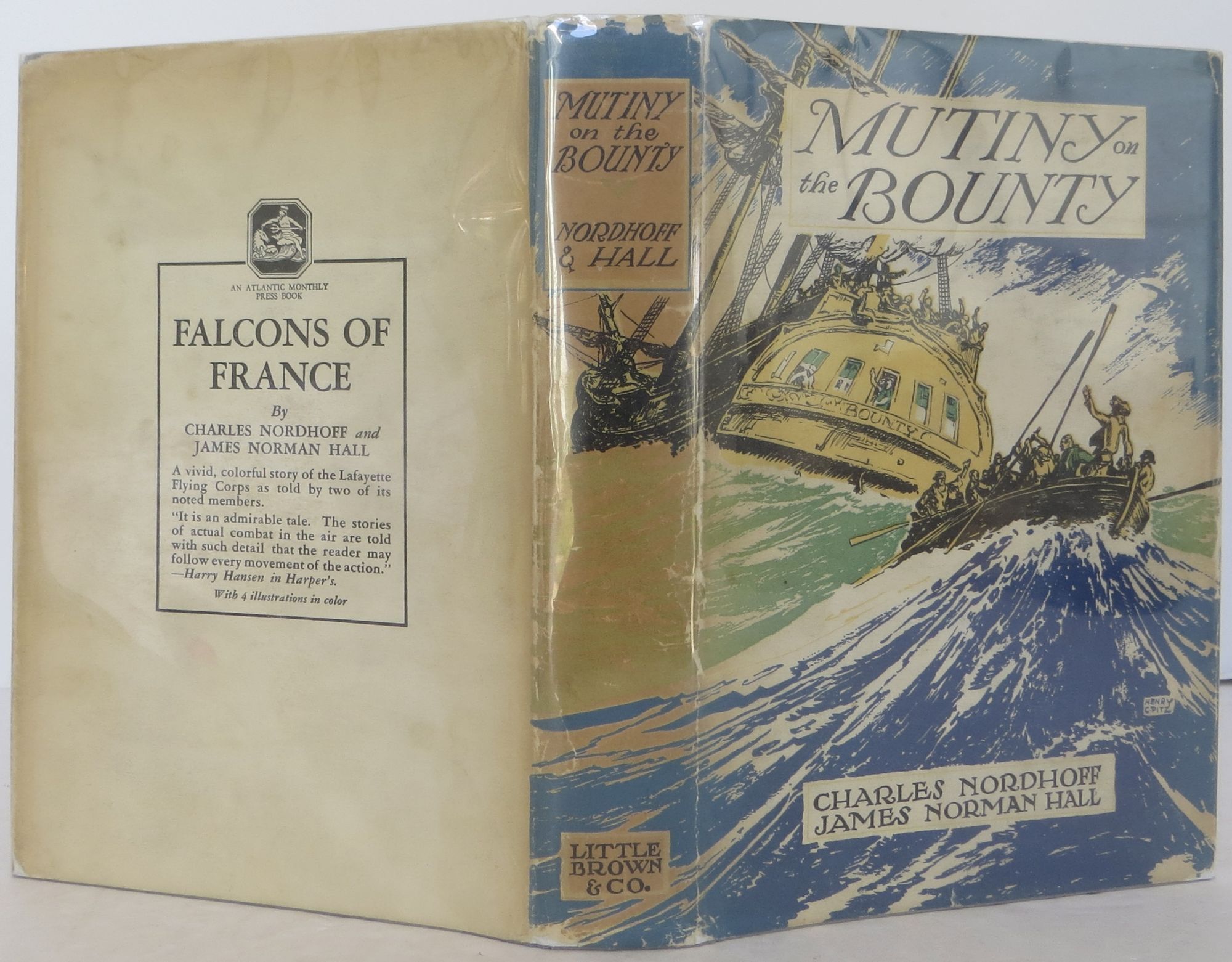 洋書 Mutiny Mutiny on the Bounty | Charles Nordhoff, James Norman Hall | first