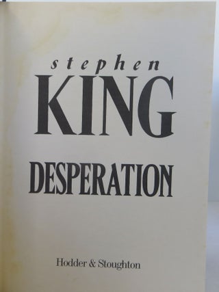 Desperation; The Regulators