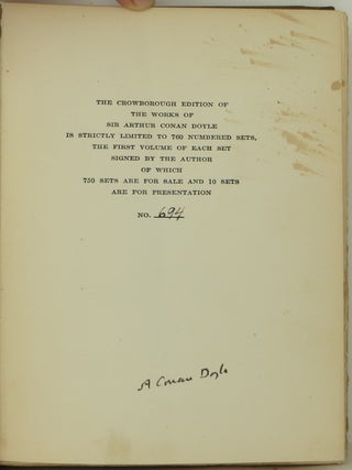 The Works-Crowborough Edition, 24 Volumes