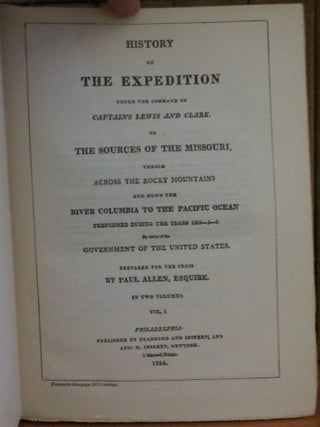 History Of The Expedition Of Captains Lewis And Clark 1905, 2 Volumes