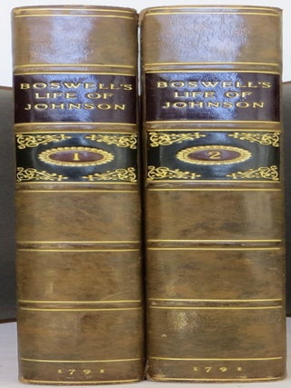 Item #2506006 The Life of Samuel Johnson. James Boswell