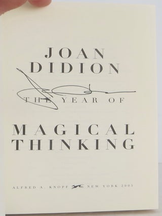 The Year of Magical Thinking