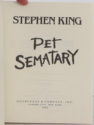 Pet Sematary