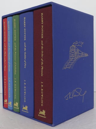 Item #2601021 Harry Potter, 5 Deluxe Books Set. J. K. Rowling